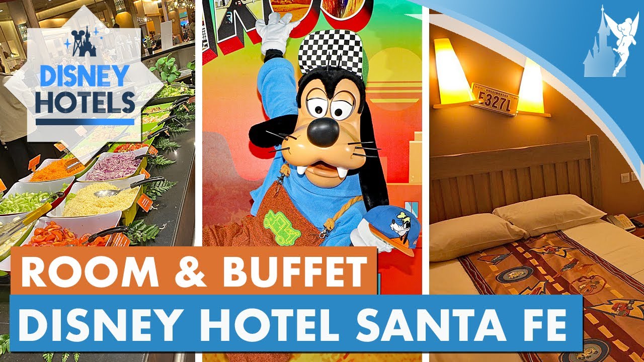 🛎 Room + Buffet at Disney Hotel Santa Fe in Disneyland Paris 2023