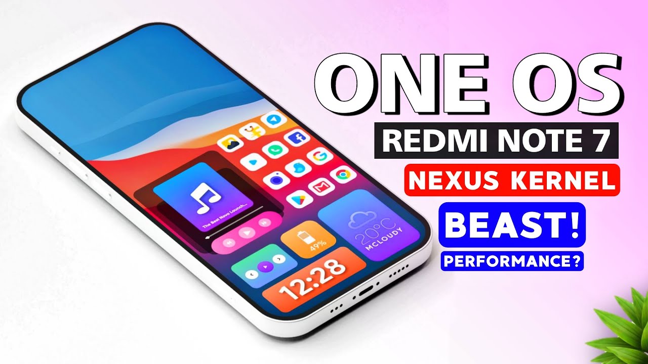 ⚡ONEOS MIUI 12 Port for Redmi Note 7 + Nexus Kernel = Beast Performance ??