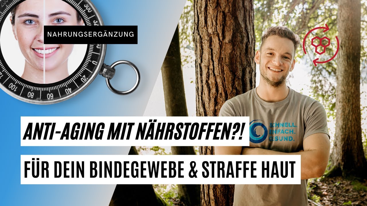 Die besten Nährstoffe für Dein Bindegewebe 😊 [Jünger aussehen]