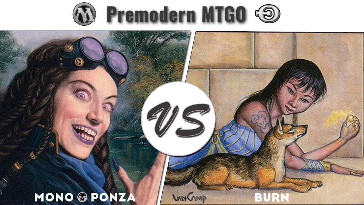Premodern Test - Mono Black Ponza vs Burn