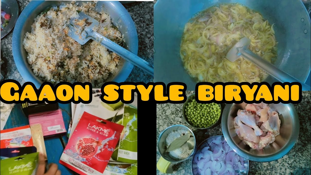 Mai banayi Biryani II Appi aur bhai ne bheja special gift