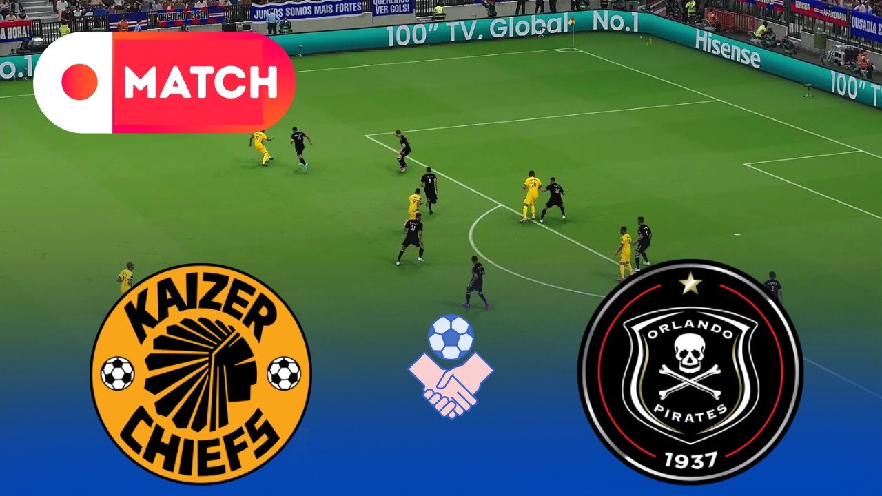 Kaizer Chiefs vs Orlando Pirates | Premiership 2025 Full Gameplay Simulation | eFootball PES 2021