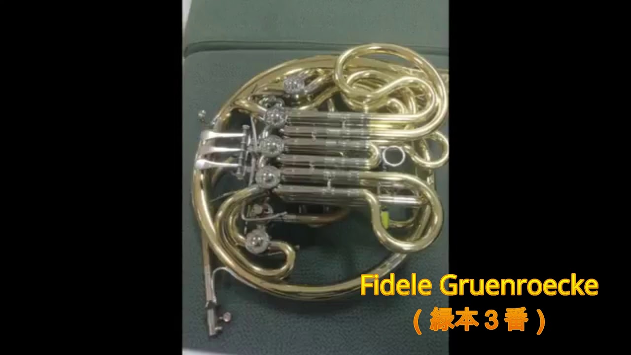 陽気な山番 Fidele Gruenoecke（緑本３番）竹村淳司　GarageBand さといもちゃんねるテーマ曲 #ホルンアンサンブル #緑本
