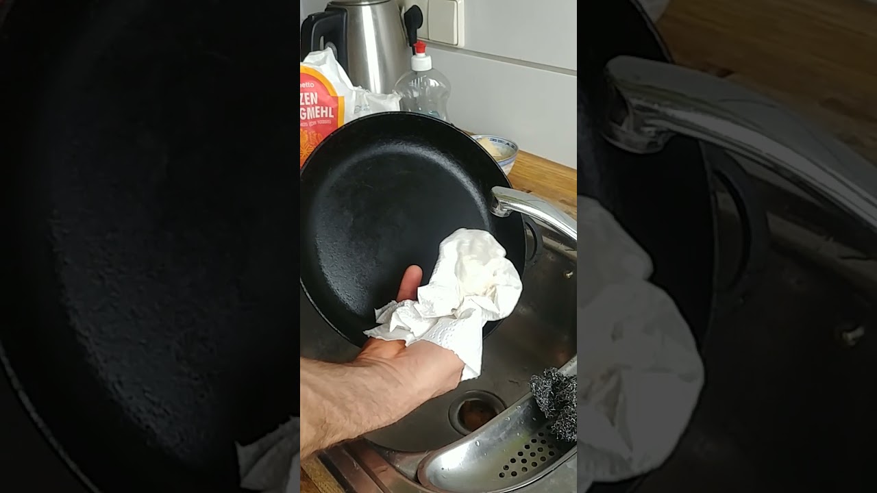 Geschirr abwaschen ohne Sp&uuml;lmittel (Sp&uuml;len ohne Sp&uuml;li)