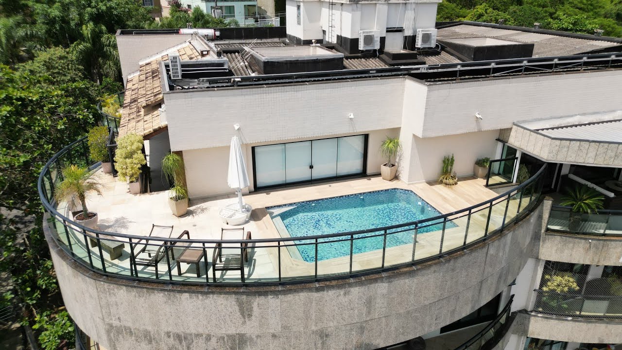 Cobertura Linear 4 quartos Jardim Guanabara 606m2 - Ilha do Governador RJ