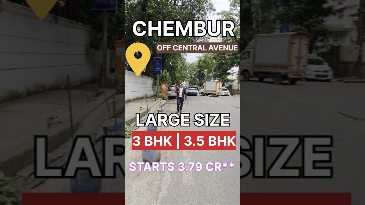 3 BHK Flat for Sale in Chembur | Central Avenue Road | Spacious & Prime Location