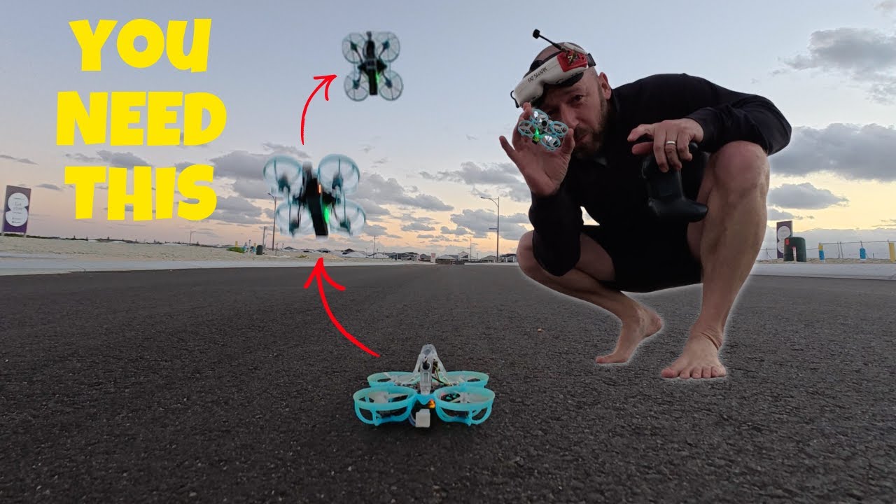 С Tinywhoop это невозможно! Полёт на BetaFPV AIR 65 при ветре около 5 дюймов.