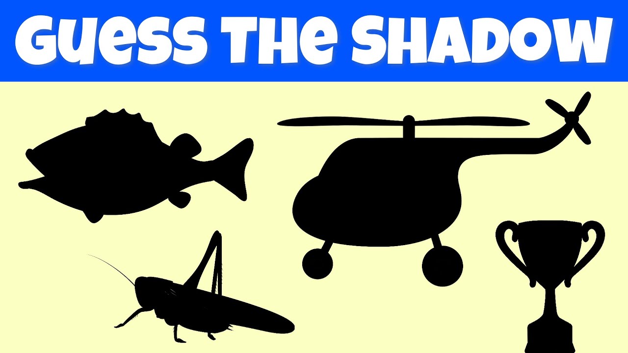 Guess the Shadow | Fun Shadow Quiz for Kids | Guess the Shadow Game