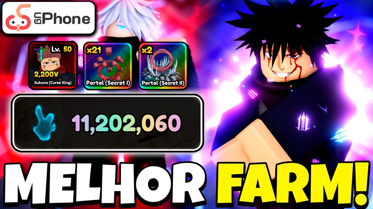 MEGUMI GARANTIDO?! ESSE É O MELHOR FARM AFK NA UPDATE DE JUJUTSU KAISEN DO ANIME PARADOX DO ROBLOX!
