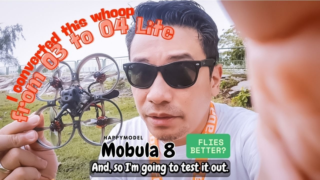 I converted my #happymodel #mobula8 O3 to O4 Lite
