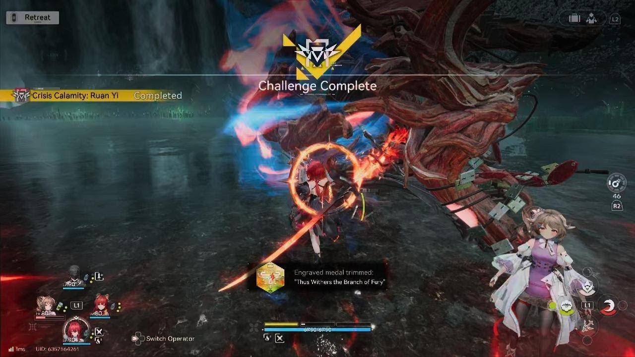 Arknights: Endfield (New Update) Ruan Yi Trim Medal