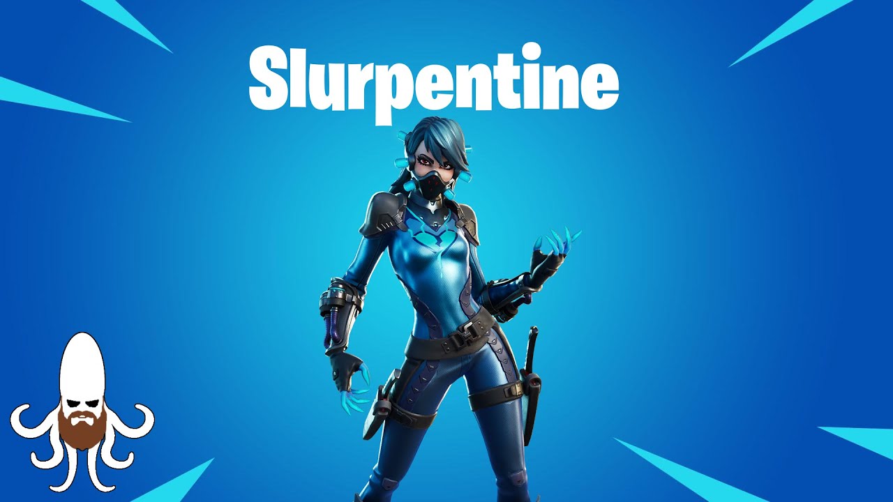 Slurpentine Skin Review & Gameplay - Fortnite - Watch Before Buying! - Drip Axe