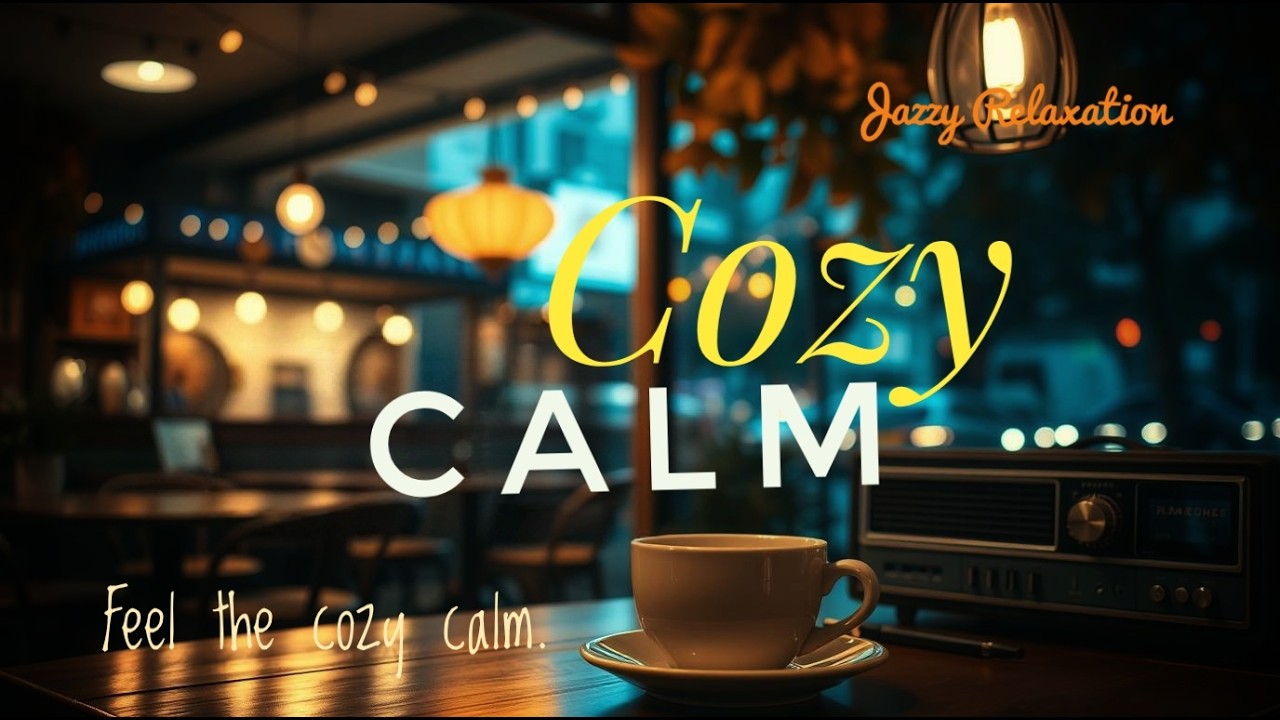 Cozy Cafe Smooth Jazz ☕ Relaxing Music for Gentle Evenings