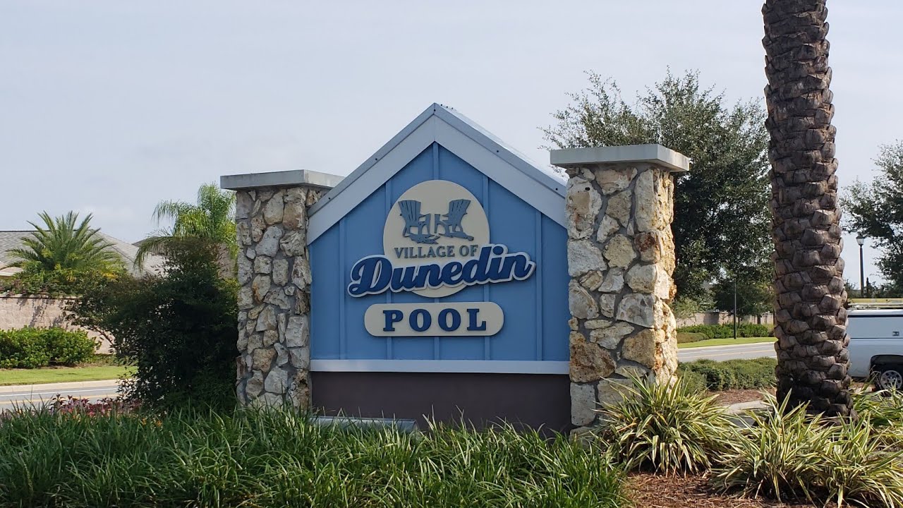Neighborhood Pool in The Villages, Florida