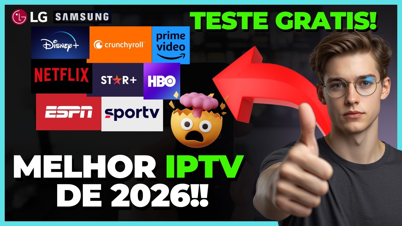 MELHOR IPTV DO MERCADO 2026? 📺 TESTEI A MELHOR LISTA IPTV DO BRASIL (SEM TRAVAR)