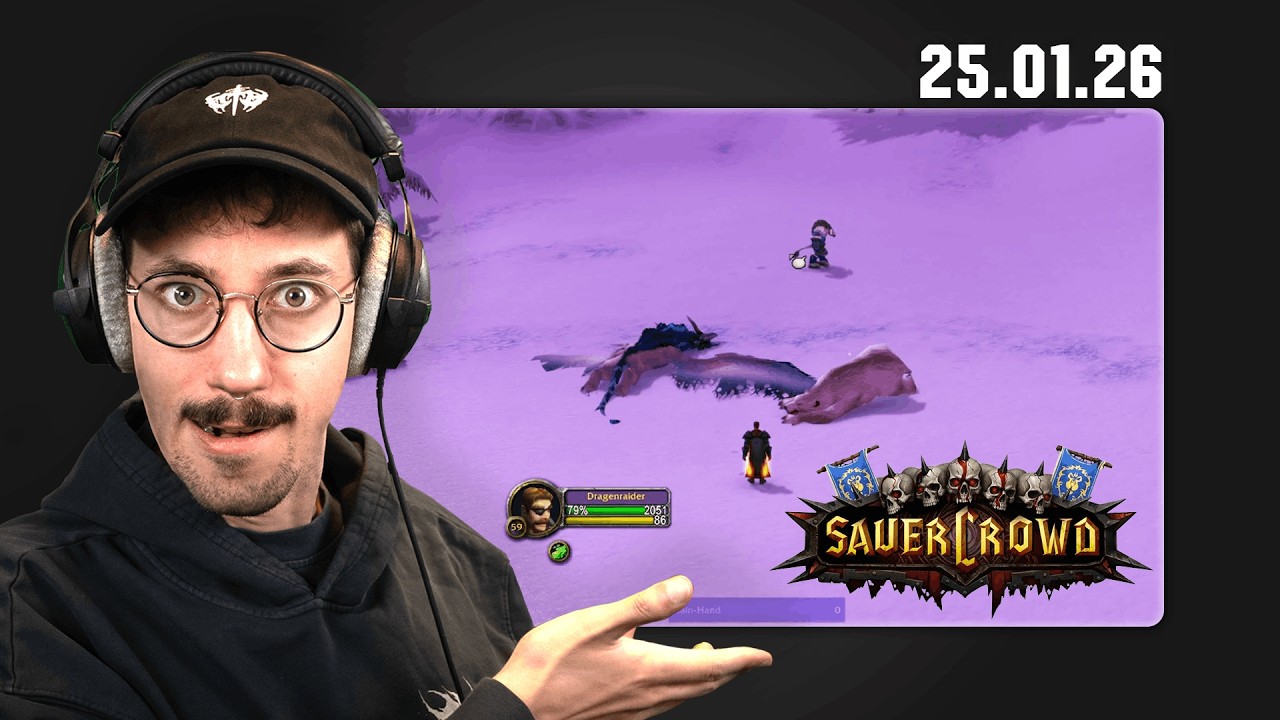 SAUERCROWD WOW HARDCORE! (Tag 18) | Stream vom 25.01.26