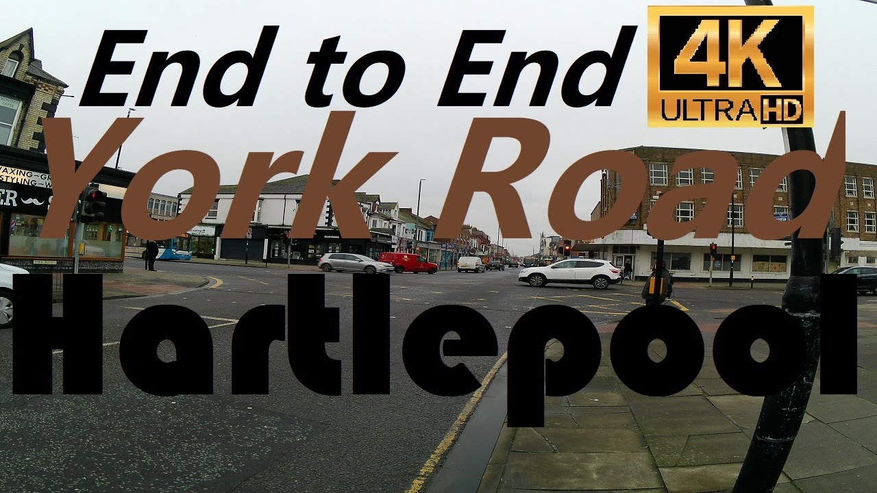 Walk York Road Hpool January 2024 in [4K]