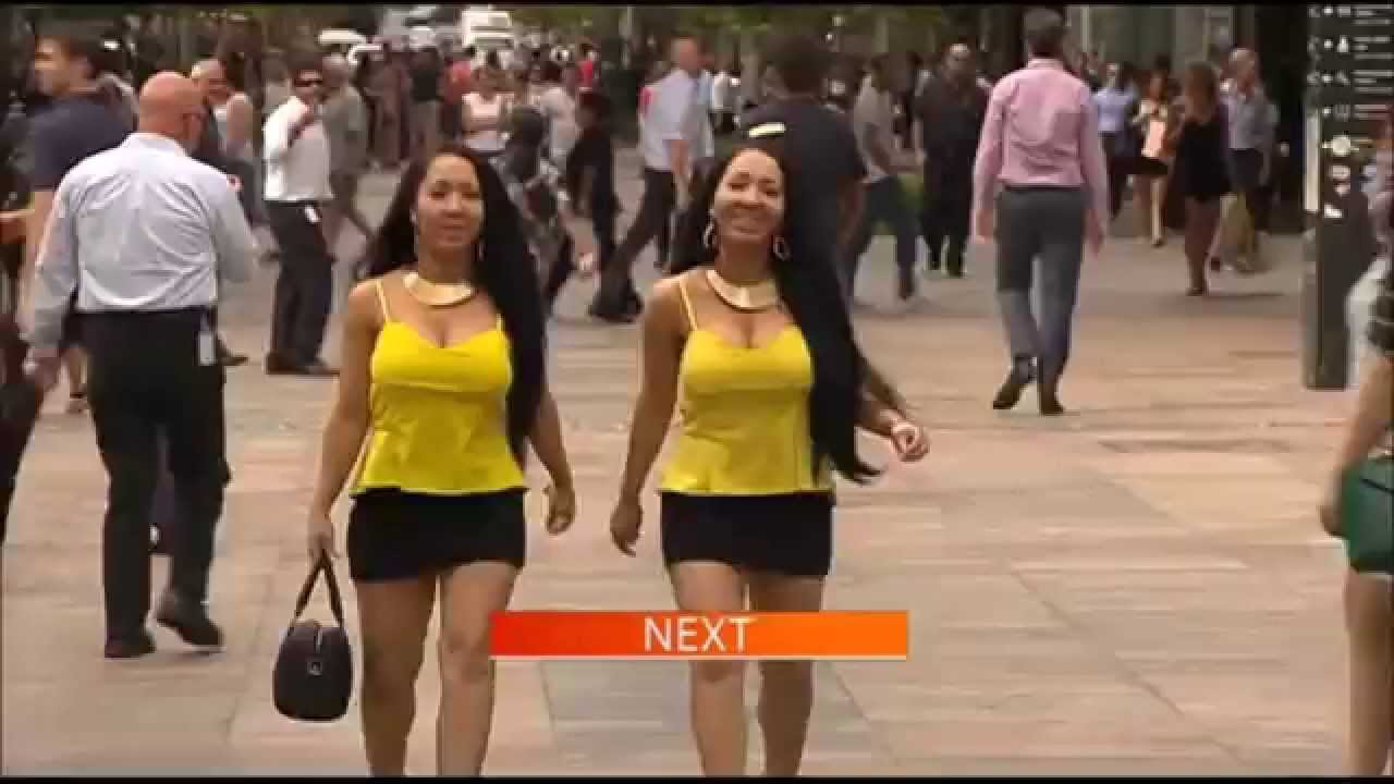THE WORLD'S MOST IDENTICAL TWINS GO GLOBAL