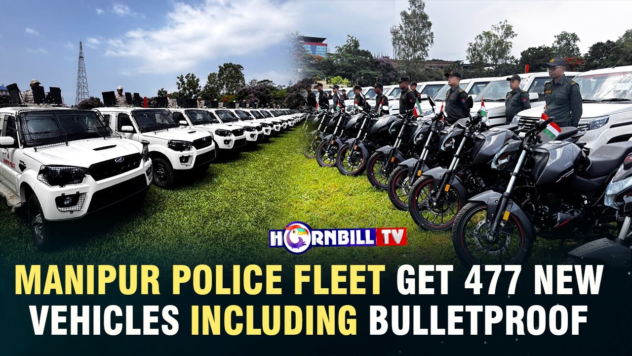 MANIPUR POLICE FLEET GET 477 NEW VEHICLES INCLUDING BULLETPROOF