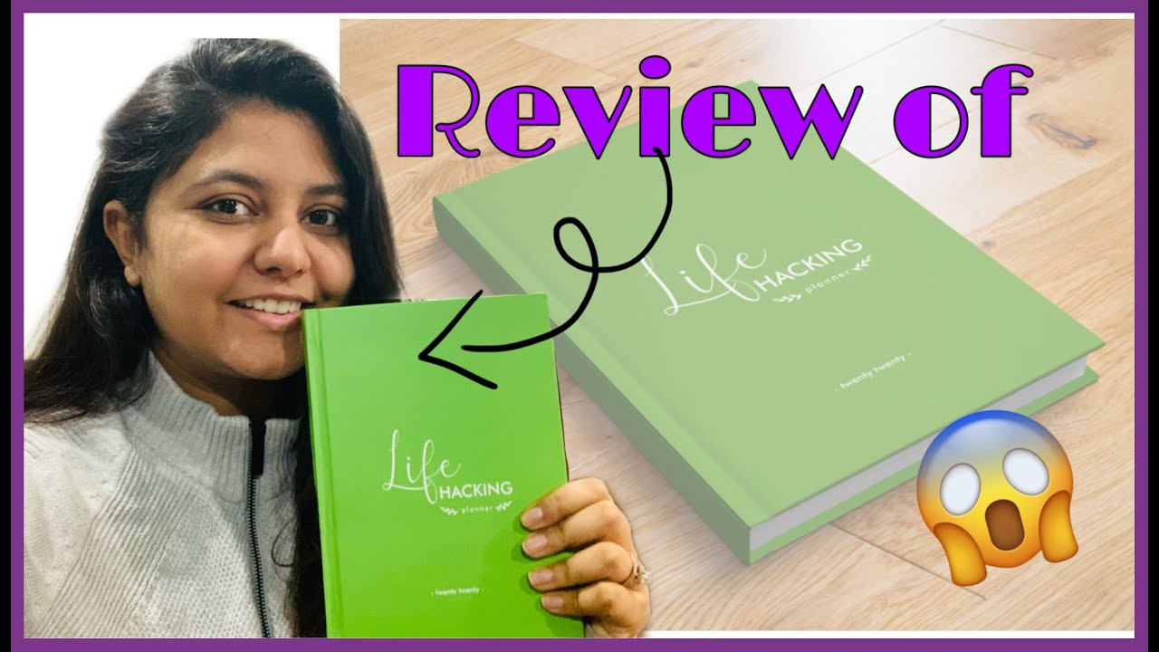 Review of 2020 LIFE HACKING PLANNER By Saloni Srivastava-My honest review ✨