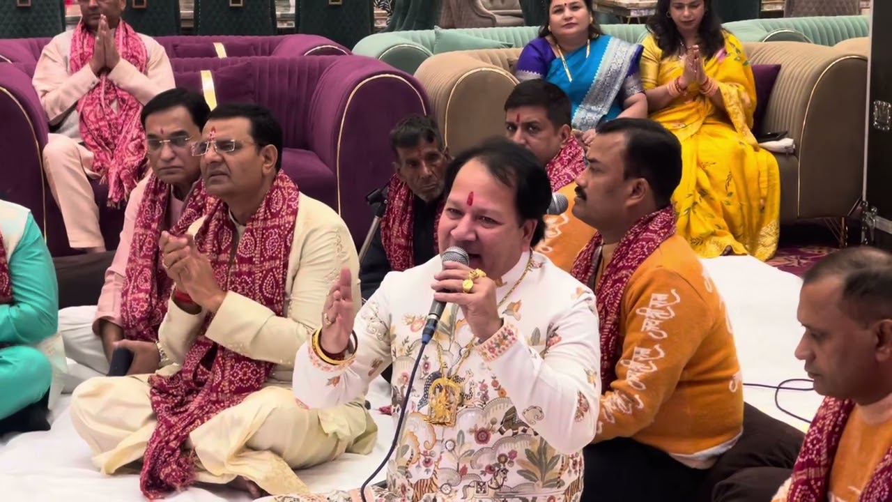 माँ की चौकी पांडे परिवार दिल्ली जय माता दी जी 