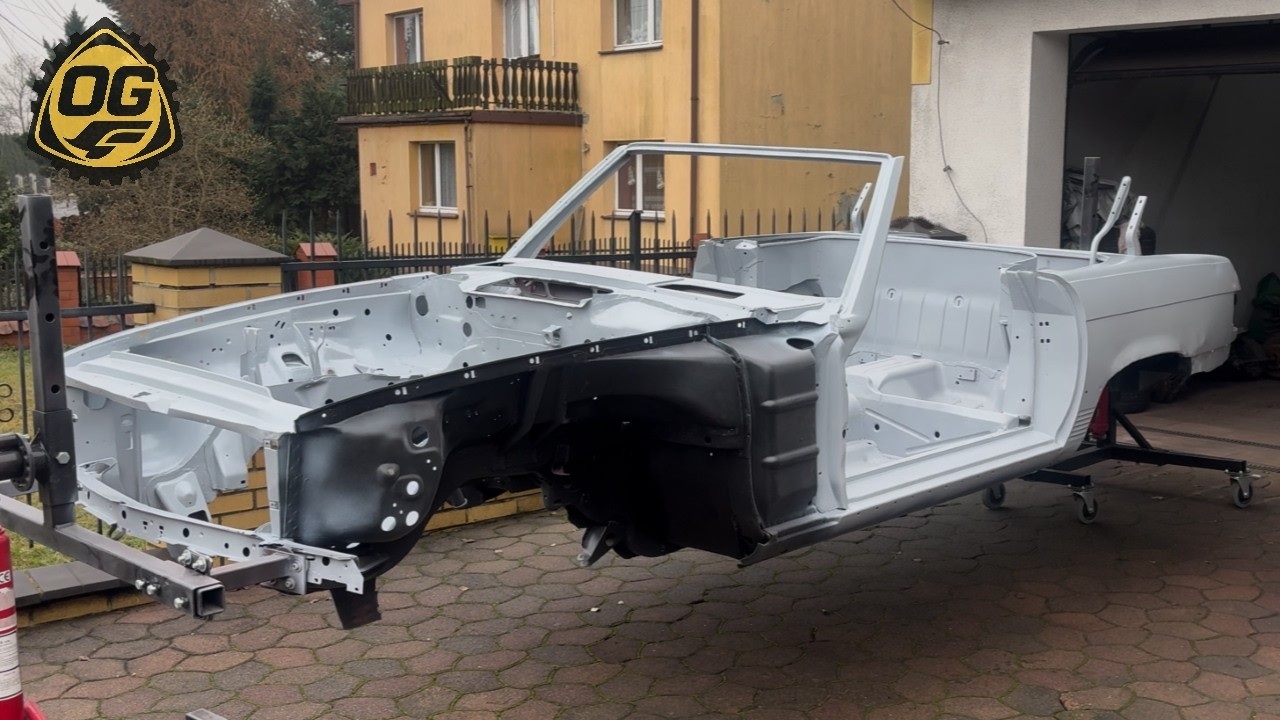 Mercedes R107 SL450 Second Stage Restoration – Structural Welding & Epoxy Primer