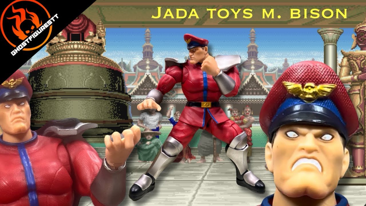 Jada Toys M. Bison | Ultra Street Fighter 2 | Action Figure Review