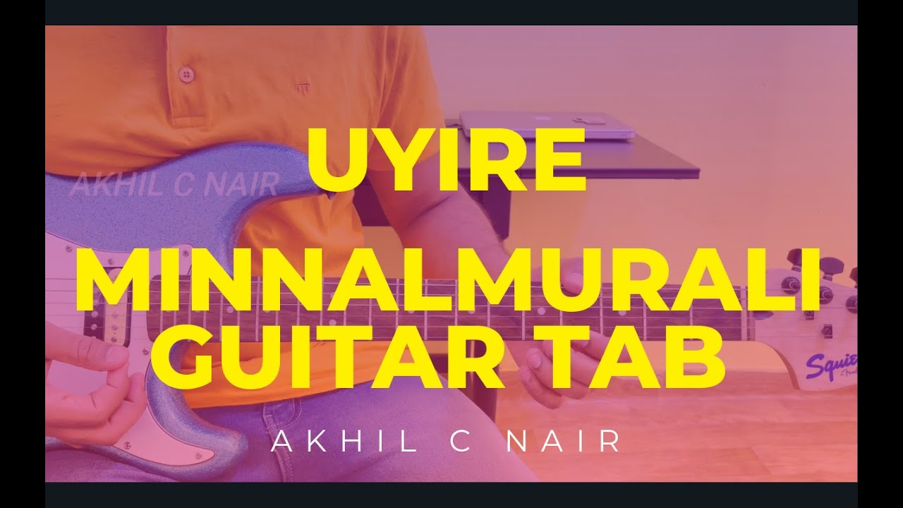 UYIRE MINNAL MURALI GUITAR TAB PART - 2  | ACOUSTIC & ELECTRIC GUITAR TAB | MALAYALAM GUITAR LESSONS