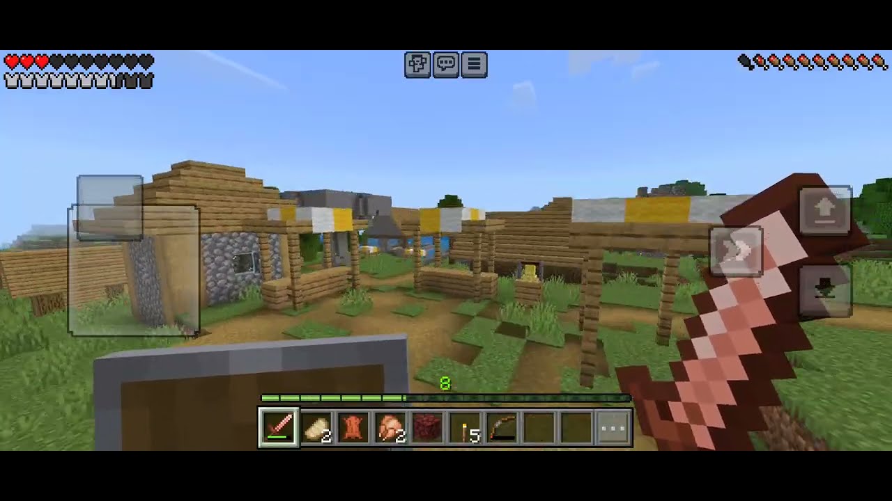 Going to the nether is hard and my little brother joined|part 13|Minecraft mojang version 