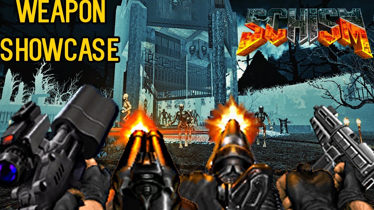 BRUTAL DOOM Schism 0.96 All Weapons Showcase