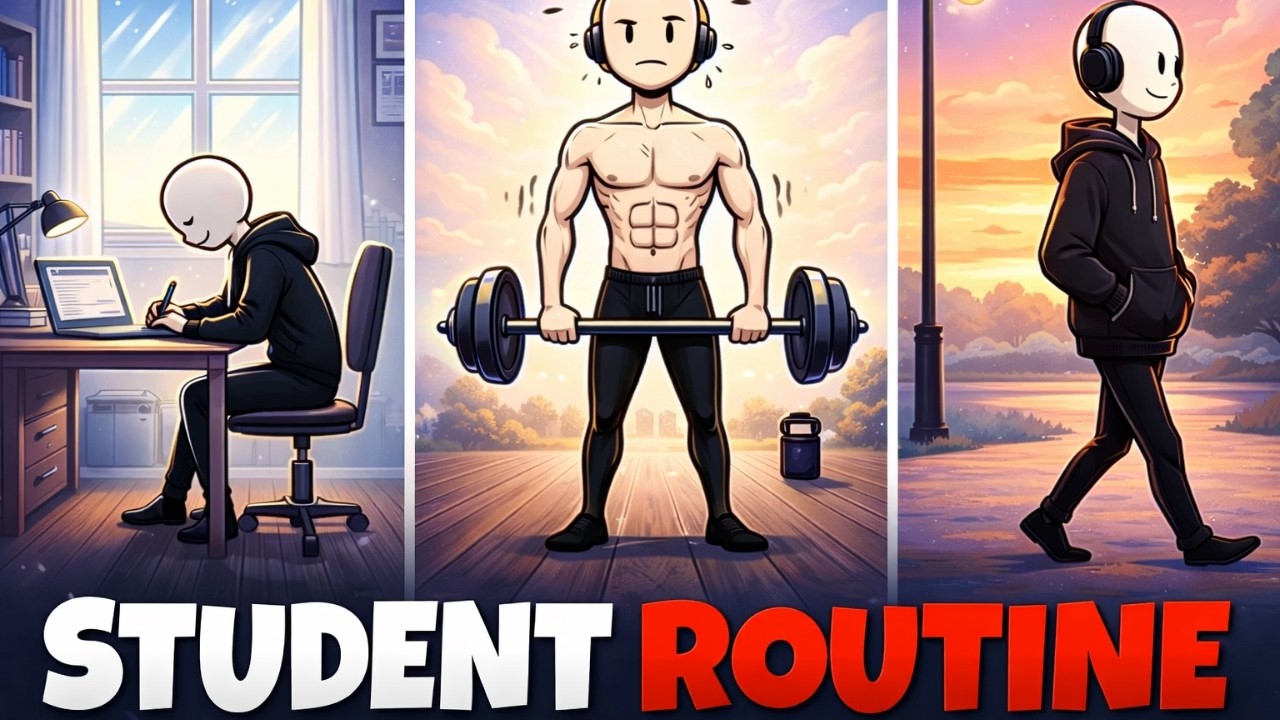The Perfect Student Routine That Actually Works (Not Fake!)