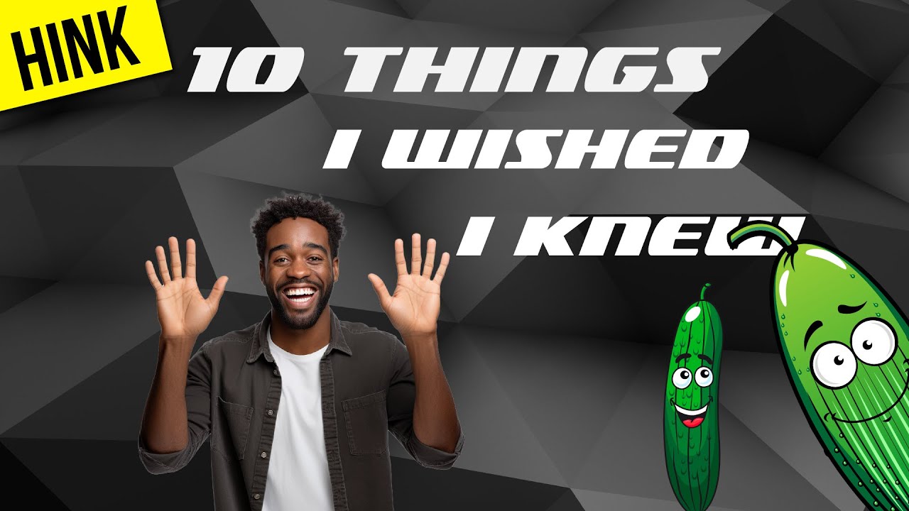 10 Things I Wish I Knew Before Starting PE