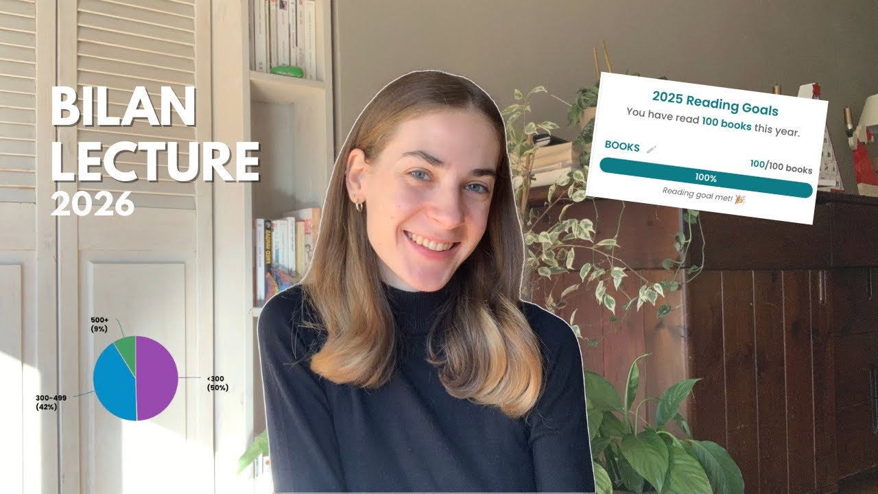 BILAN LECTURE 2025 💌 tops, flops, stats et objectifs 2026