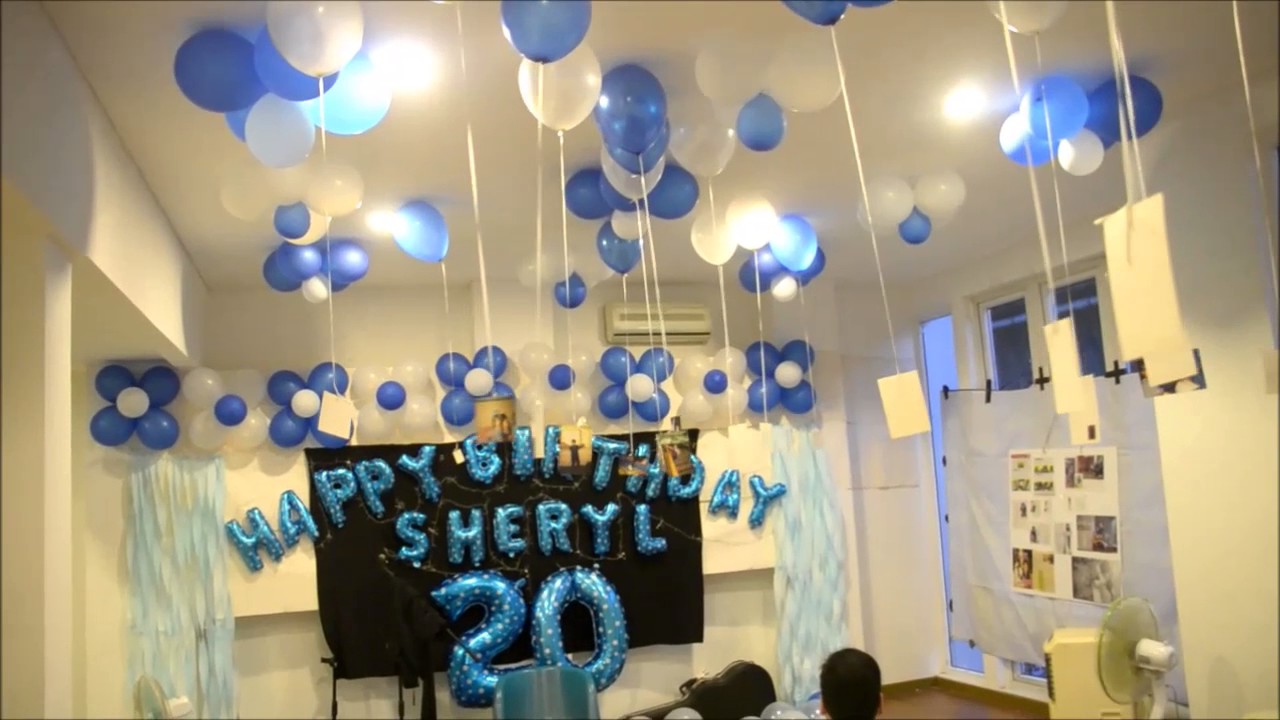 Surprise Birthday Party Sheryl Sheinafia #CIESHERYL20TH