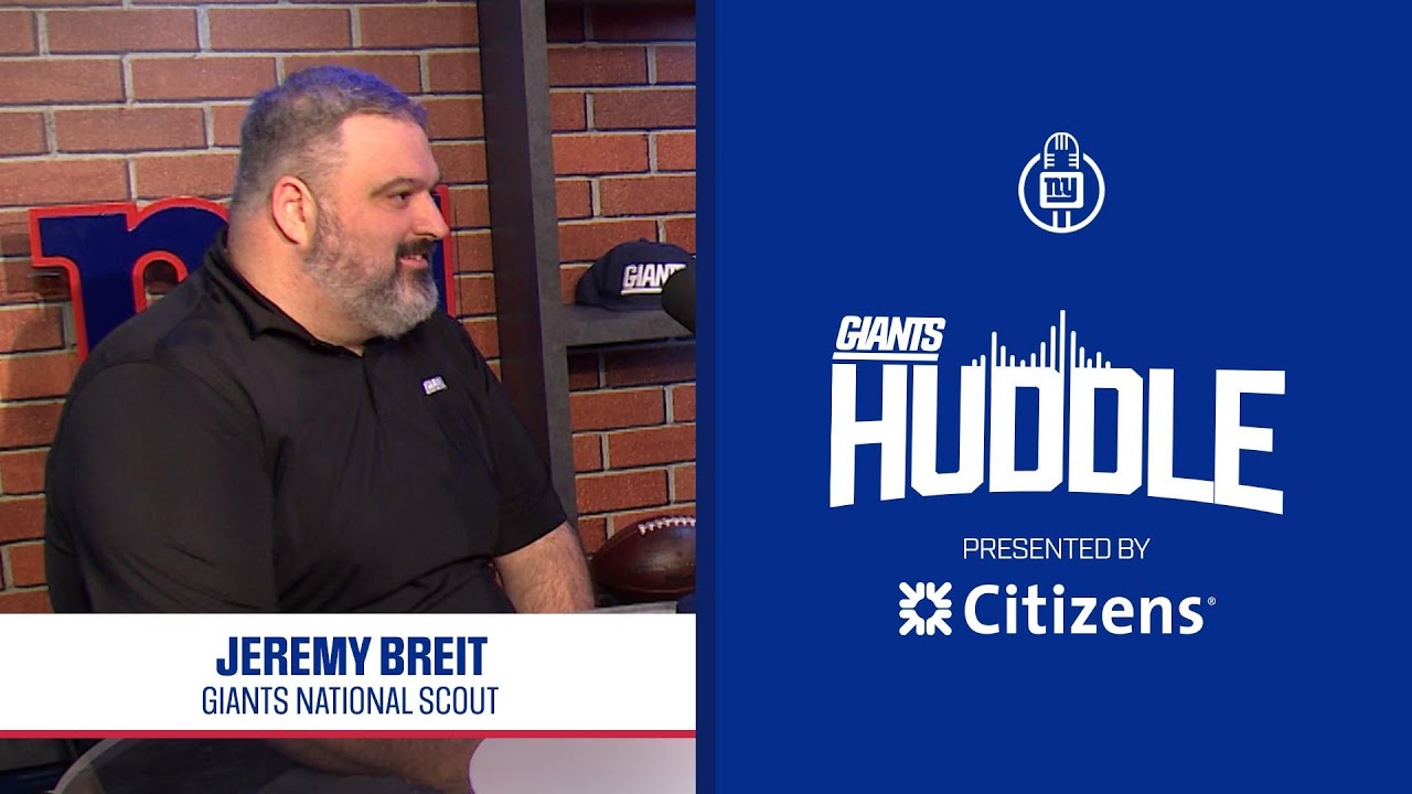 Giants National Scout Jeremy Breit | Giants Huddle | New York Giants
