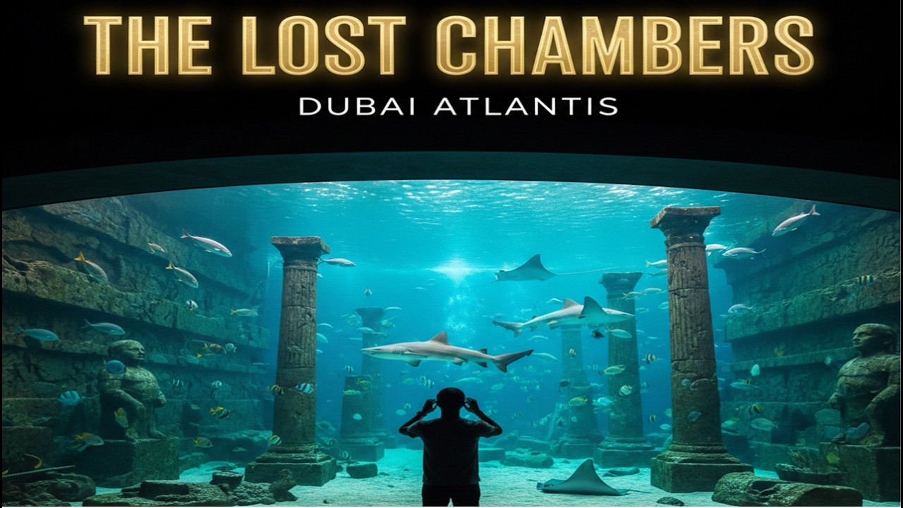 The Lost Chambers Aquarium Dubai | Atlantis Underwater World Experience 🐠🌊