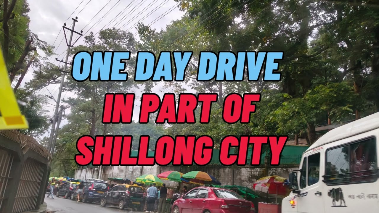 Driving in Shillong City | Name the Location if you can