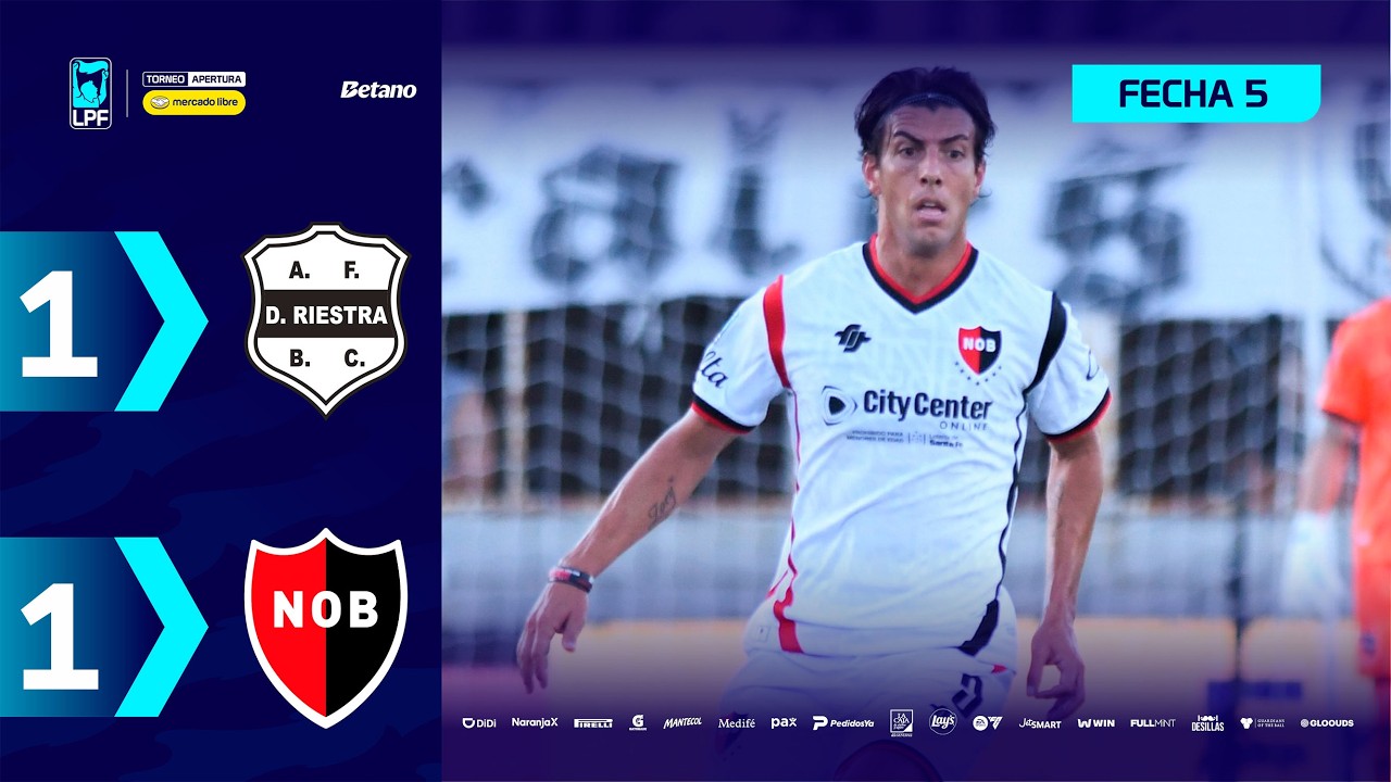 DEPORTIVO RIESTRA 1 - 1 NEWELL'S | Resumen del partido | #TorneoMercadoLibre 2026 🏆