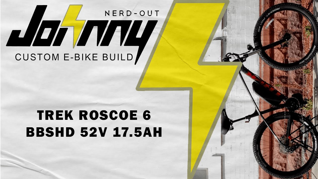 Custom E-bike build: Trek Roscoe 6 w/ Bafang BBSHD 52v 17.5ah