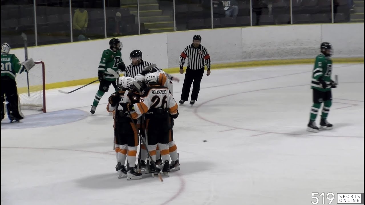 GOHL - Pelham Panthers против Fort Erie Meteors