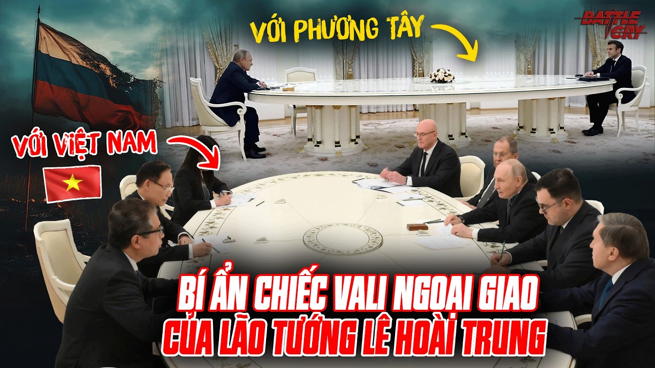 CHIẾC BÀN ĐẶC BIỆT TẠI KREMLIN: TT PUTIN NGỒI GẦN VIỆT NAM NHƯNG CÁCH XA PHƯƠNG TÂY, ẨN Ý GÌ ĐÂY?