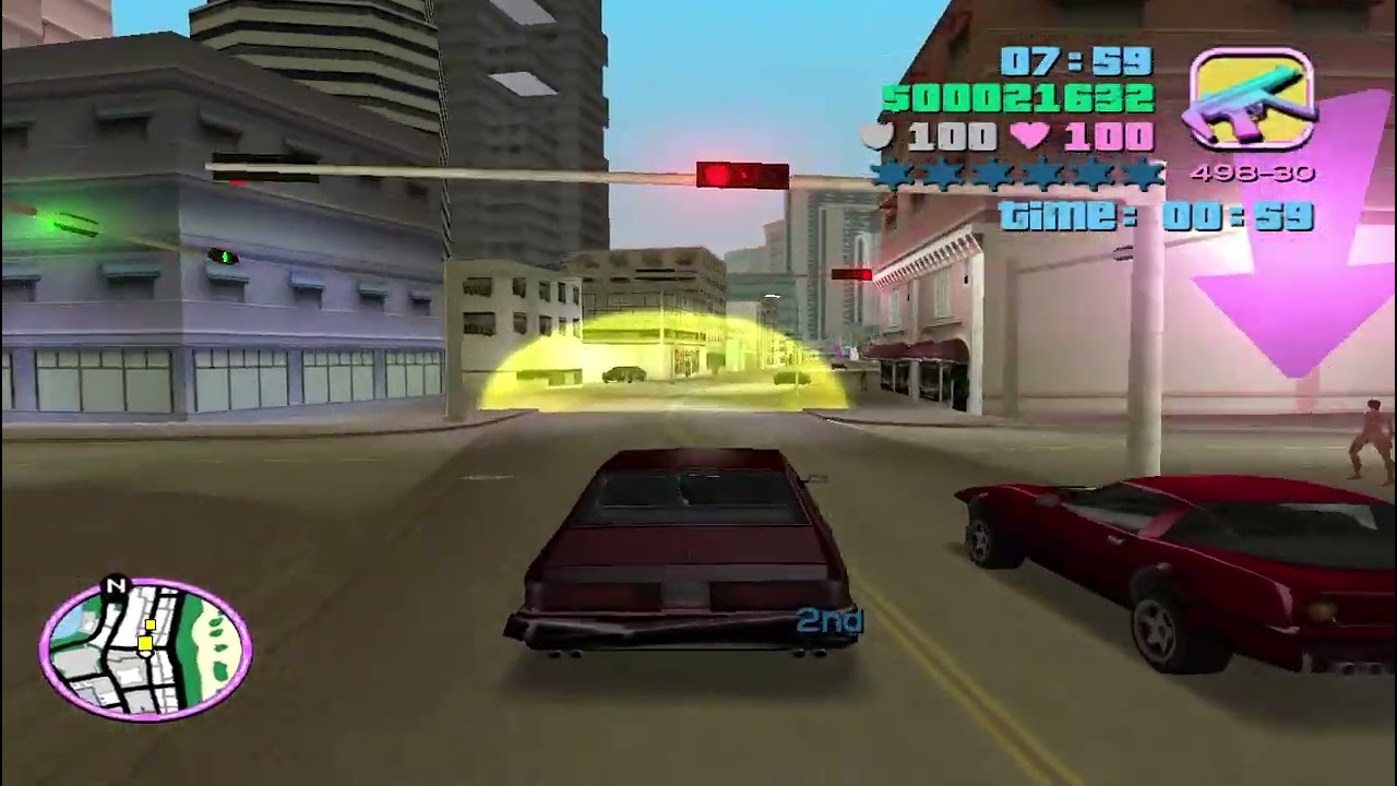 Race Failed in vice city | gta vice city car race mission | gta vice city all missions gameplay