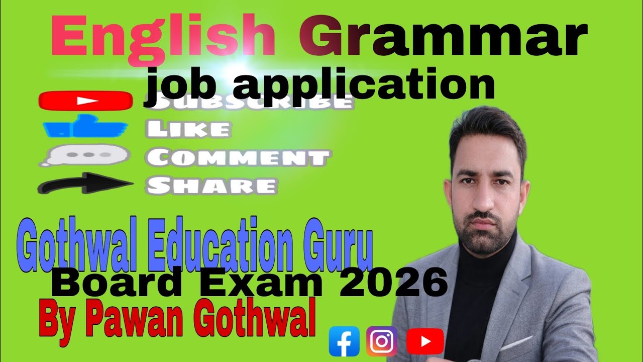 Boardexm2026#How to write job application#