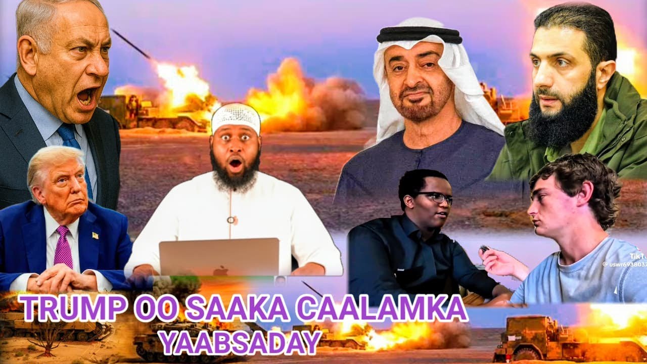 EMARATEKA OO BANAANKA ISKEENAY; WIIL SOMALI AH OO CASHAR U DHIGEY KII; TRUMP OO KA YAABSADAY CALAMKA