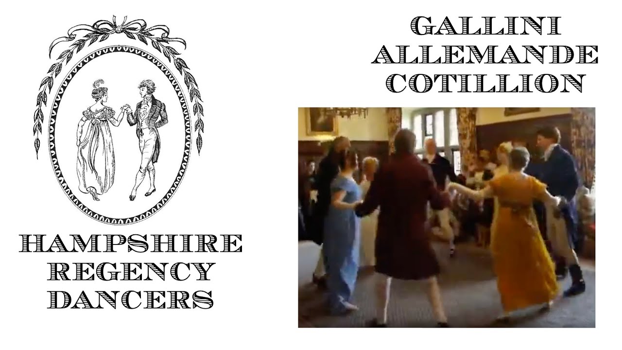 Regency Dance - Gallini Allemande Cotillion