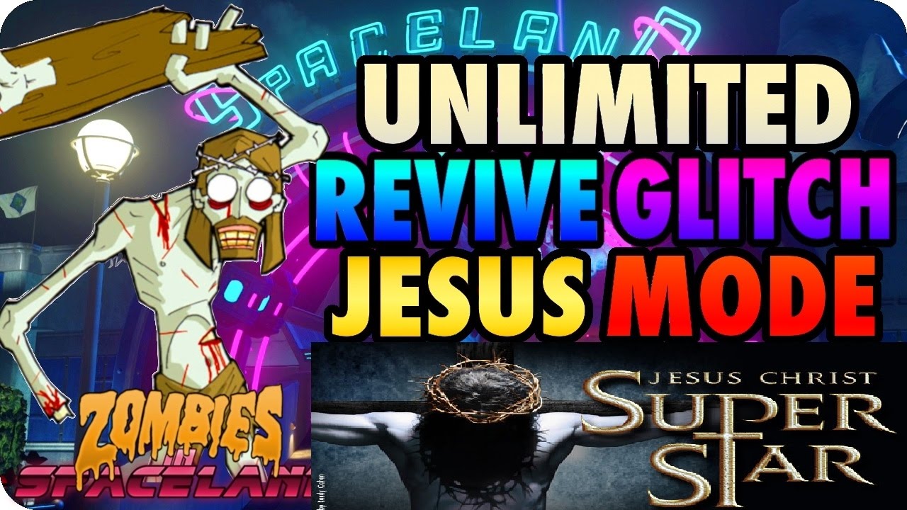 GLITCH JESUS MODE QUICK REVIVE ILLIMITÉ IW ZOMBIE IN SPACELAND AFTER PATCH 1.10 FR