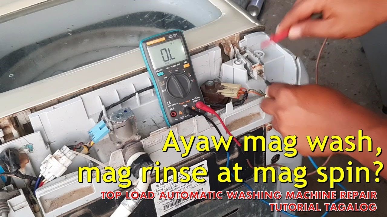 Topload Automatic Washing Machine Repair Tutorial