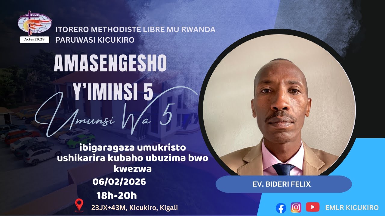 AMASENGESHO Y' IMINSI 5 || UMUNSI 5 |UMUKRISTO USHISHIKARIRA UBUZIMA BWO KWEZWA
