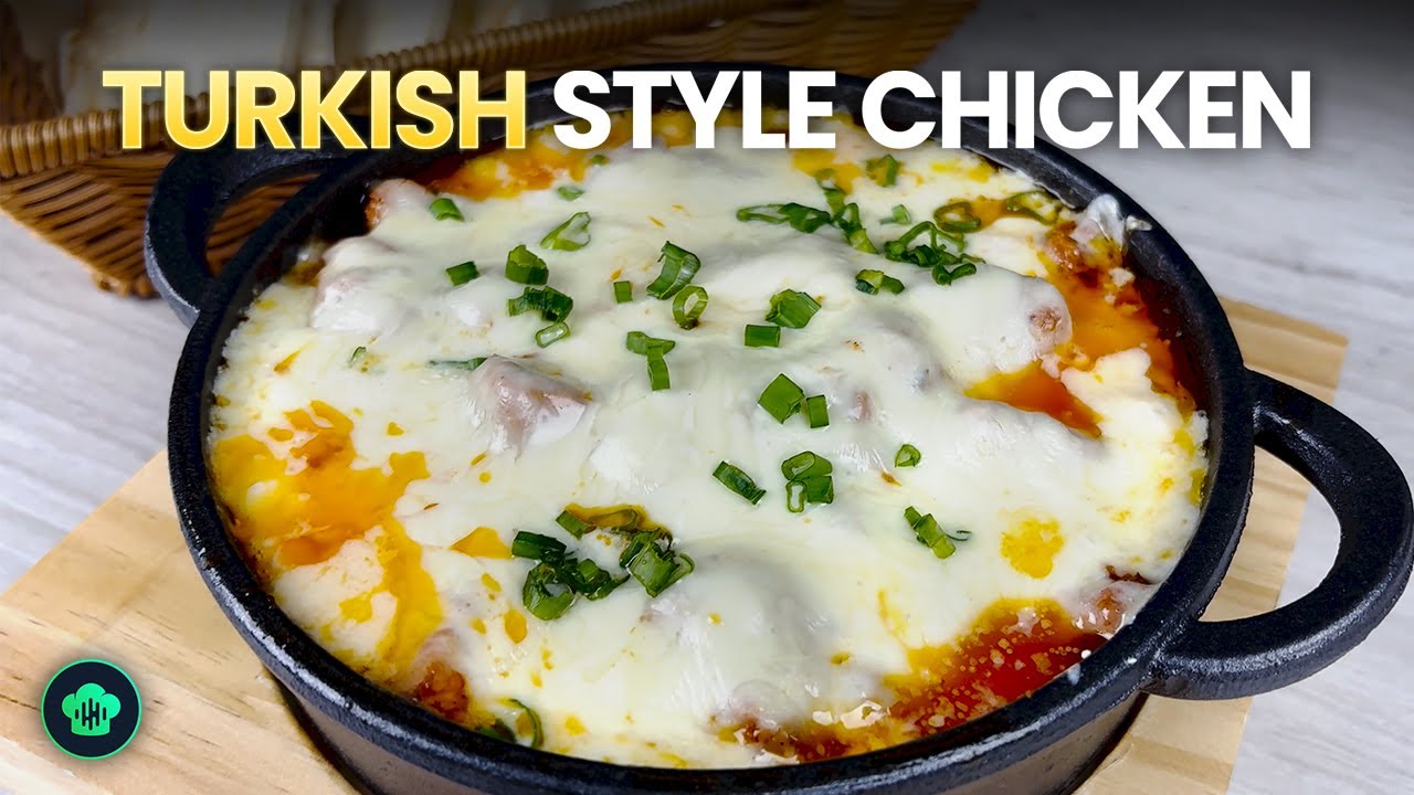Flavorful TURKISH STYLE Chicken ASMR - A Taste of Anatolia