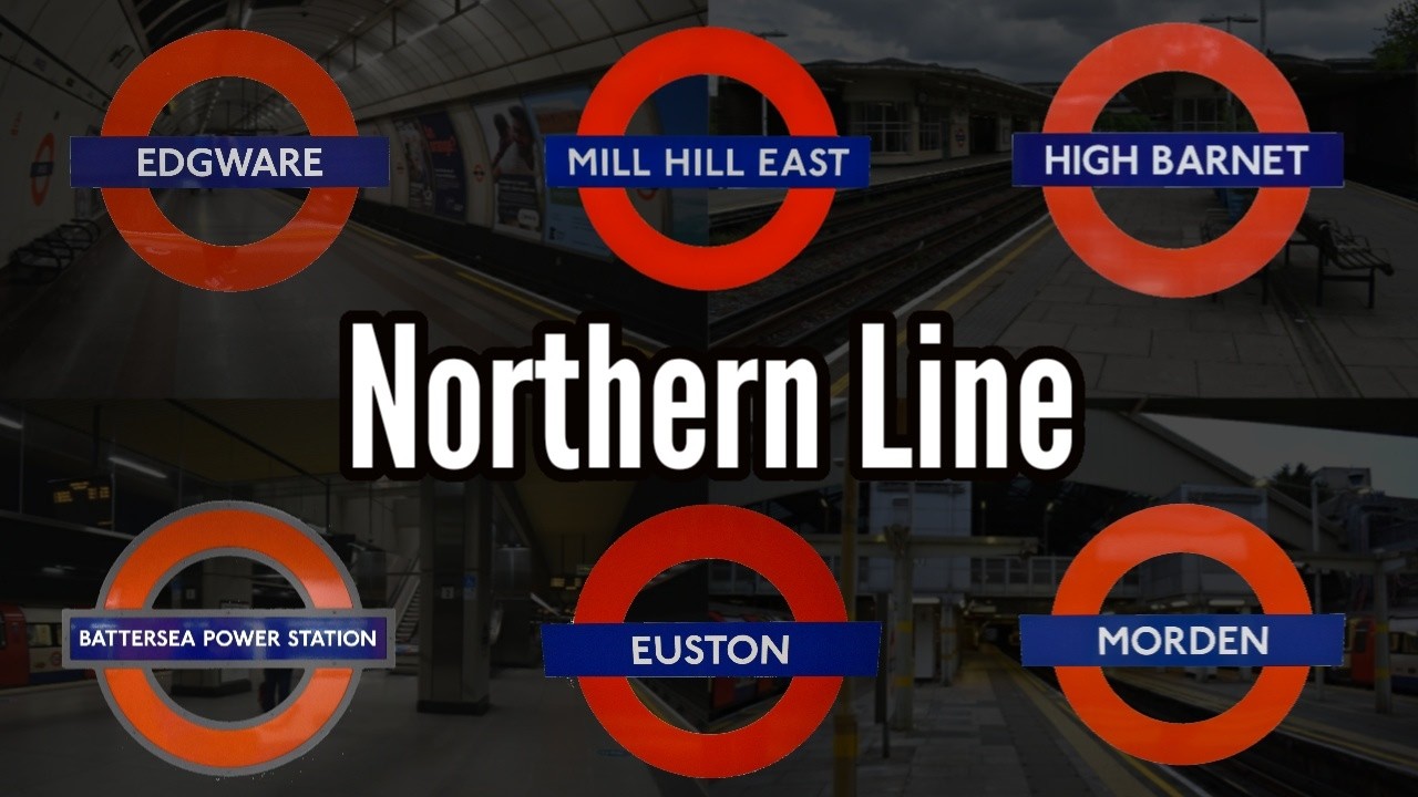 All 52 Northern Line Stations (Every London Underground Station)